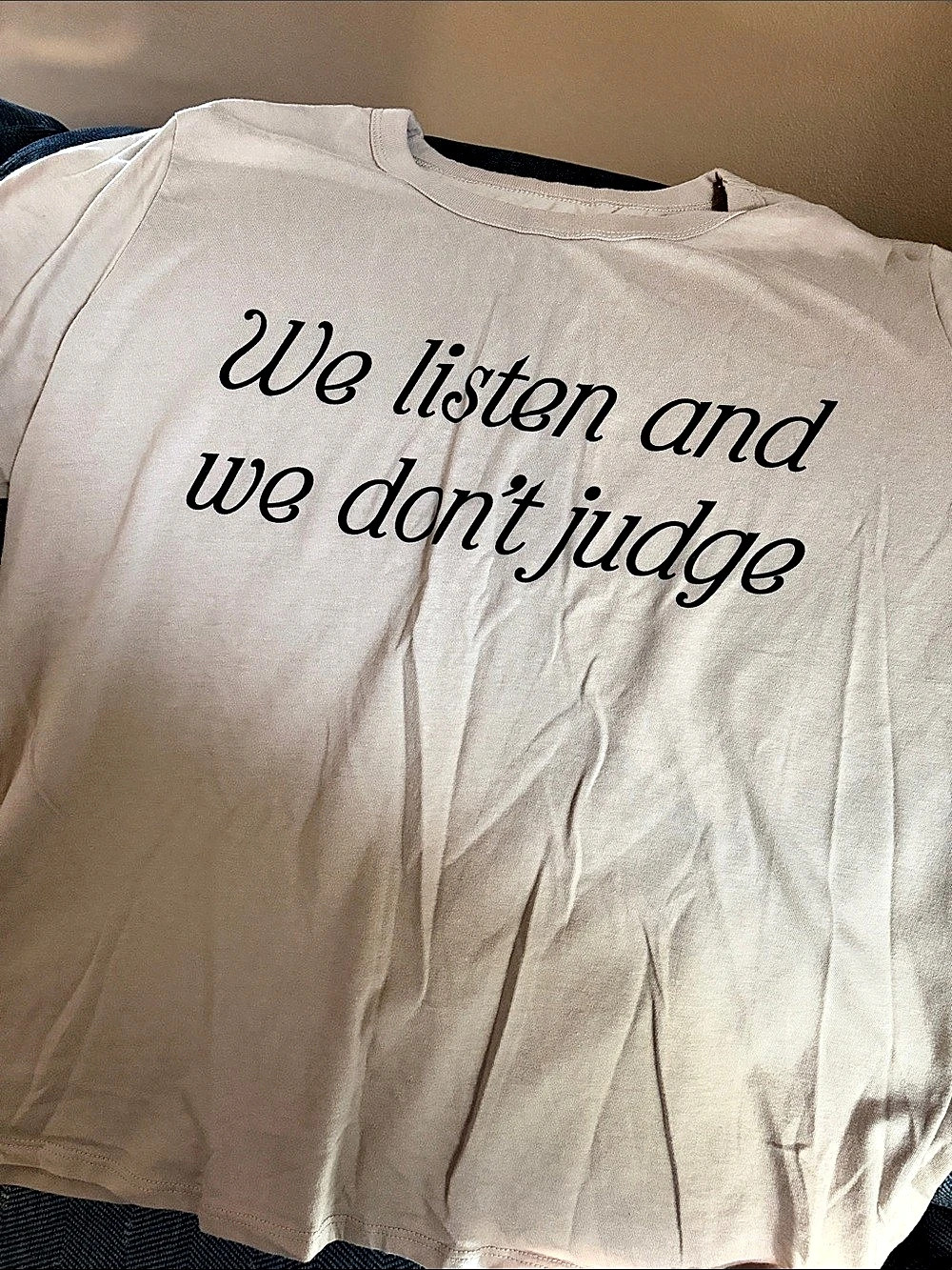 Graphic Quote Tee - Like New